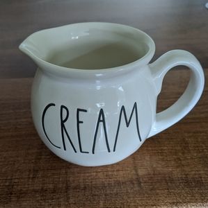 Rae Dunn Ceramic Cream Mini Pitcher